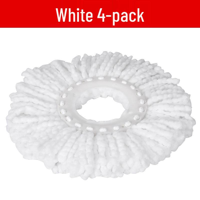 Rotating Mop with Universal Cotton Head Replacement for Household Use
