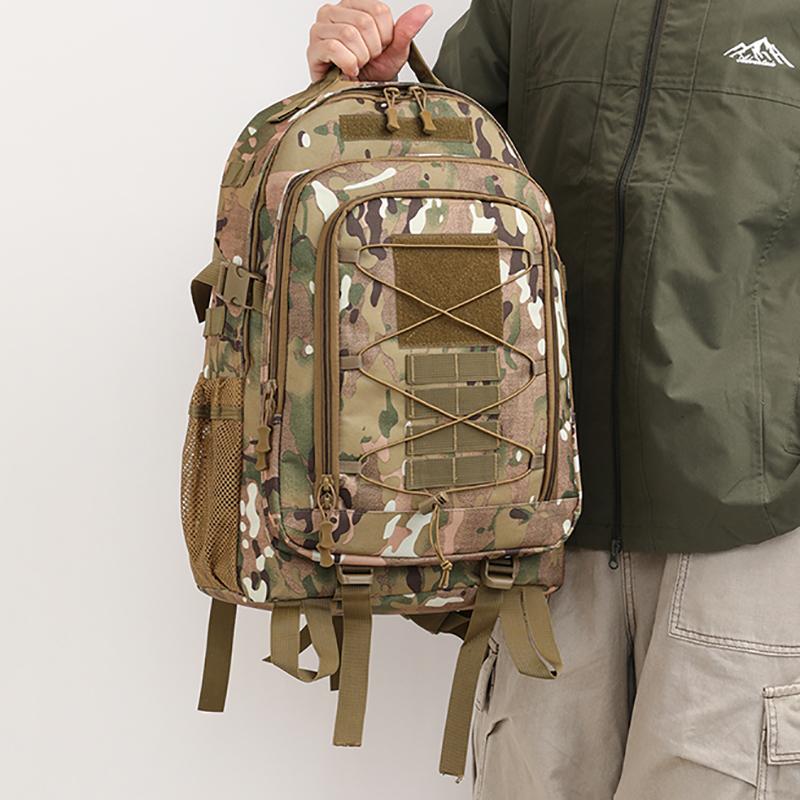 Tactical Backpack for Men 60L Army Assault Rucksack Outdoor Large Capacity Multifunctional Wear-resistant Camping Hiking Bag
