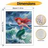 Disney The Little Mermaid Ariel Oil Painting Art Kit Hand Painted Home Decor