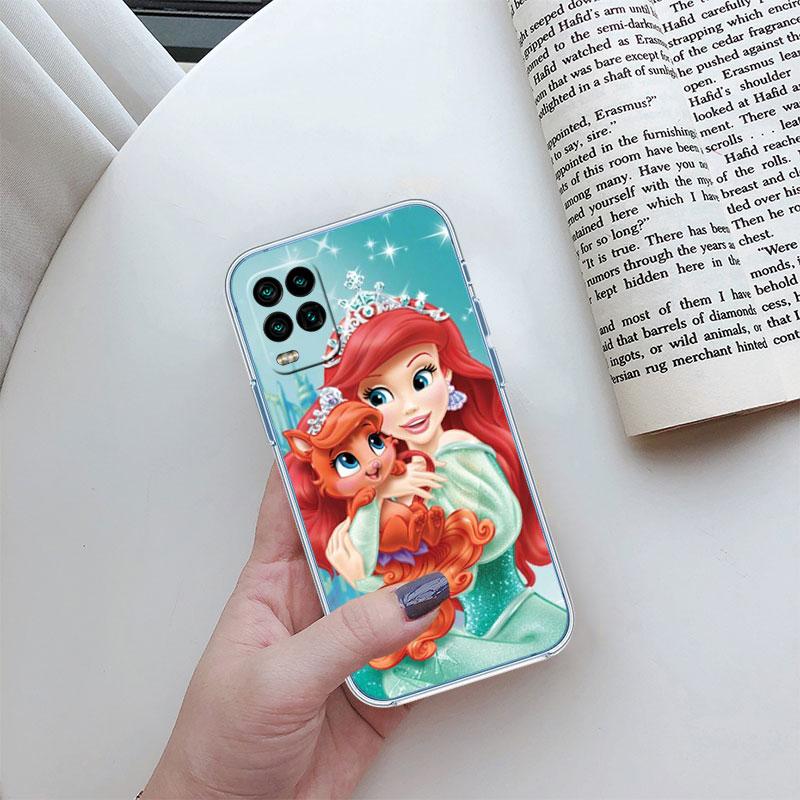 The Little Mermaid Transparent Phone Case for Motorola Moto Edge 20 30 40 50 S30 Fusion Ultra Pro Neo Lite