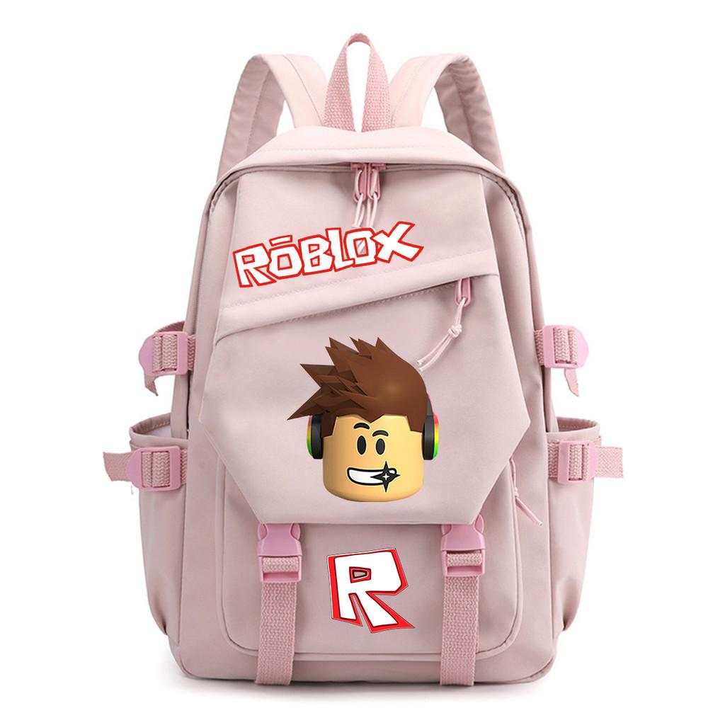 Roblox Backpack For Teens With Oxford Fabric Casual School And Travel Bag