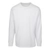 Build Your Brand Unisex Adult Ribbed Cuff Long-Sleeved T-Shirt