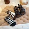 New Summer Kids' Roman Sandals - Korean Style Hollow-Out Princess Sandals for Girls & Soft Sole Beach Sandals for Boys