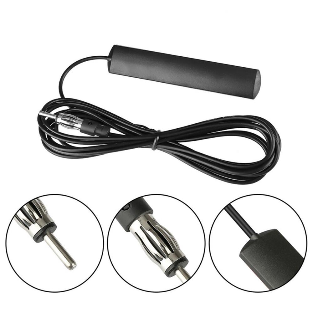 1x Car Interior Hidden Amplified Antenna Electronic Stereo AM/FM Radio Universal