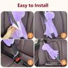 1Pc Baby Car Seat Accessories Head Supports Protection Car Belt Protector Child Seat Belt Pillow Cute Cartoon Safety Belt Doll