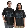 K-Karol G No Me Arrepiento De Sentir Tanto Magliette Lavate Streetwear Moda Magliette T-Shirt Uomo Donna Manica Corta