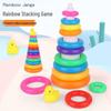 Little Duck Ring Toss Stacking Game for Ages 3-7 – Creative DIY Educational Pretend Play Toy