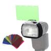 18pcs Camera Gel Filter Kit Transparency Color Film Plastic Sheets Color Correction Filter for Lighting