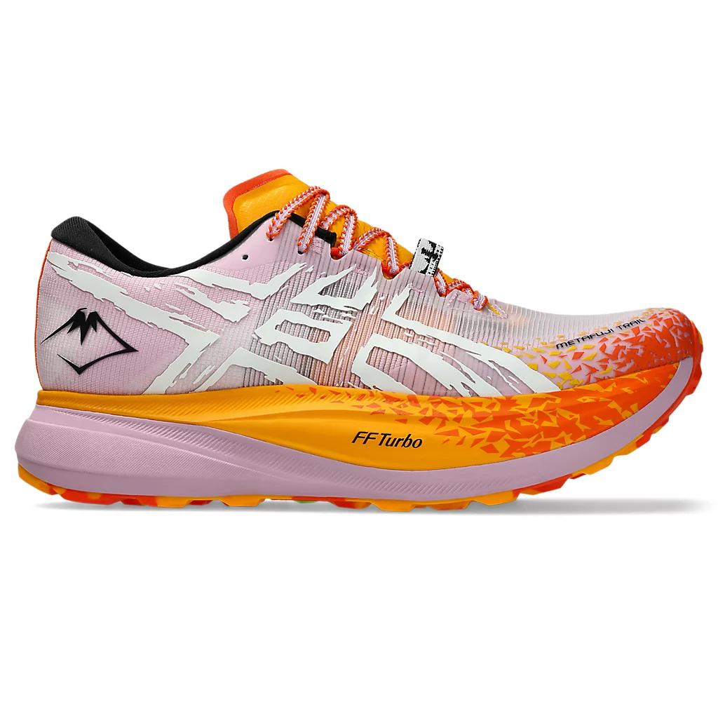 New Asics METAFUJI TRAIL Wear Resistant And Lightweight Low Top Running Shoes Unisex Pink 1013A141-700