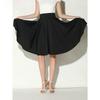 2018 Summer Bohemian High Waist Midi Skirt Retro Casual Skater Dress