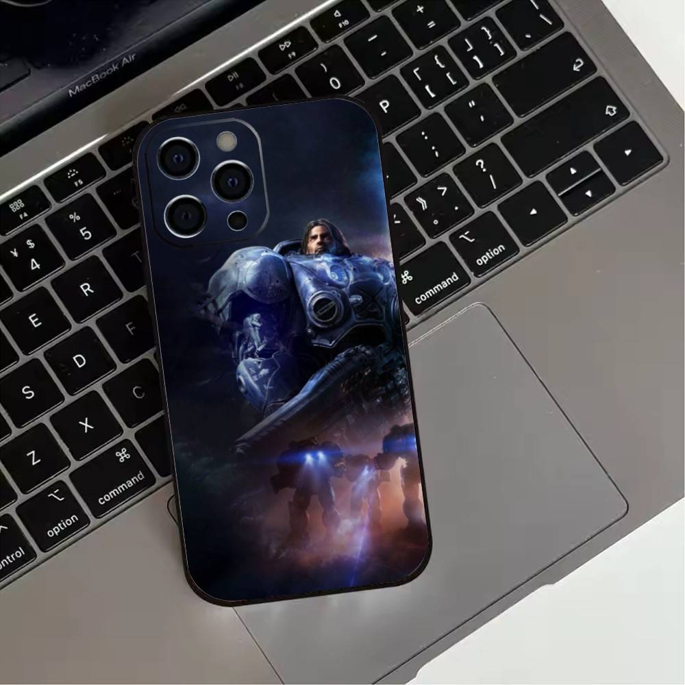 S-Starcrafts-Game-2 Phone Case For iPhone 17,16,15,14,13,12,11 Plus,Pro Max,XS,Soft Silicone Black Cover