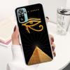 Egypt Nefertiti Anubis Ankh Coque Phone Case For Xiaomi Redmi Note 13 14 12S 12 11S 11T 11E Pro Plus 11 10 10S 4G 5G 14Pro Soft