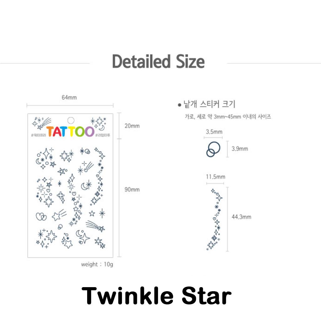 Petit Fancy Tattoo Sticker (23 Options)