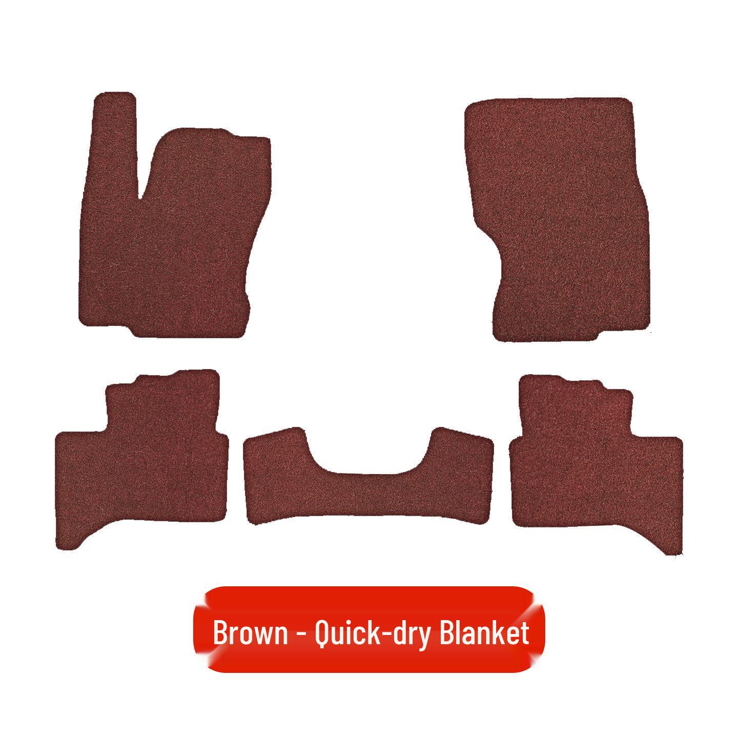 Toyota Prado Quick-Dry Floor Mats for Interior Protection