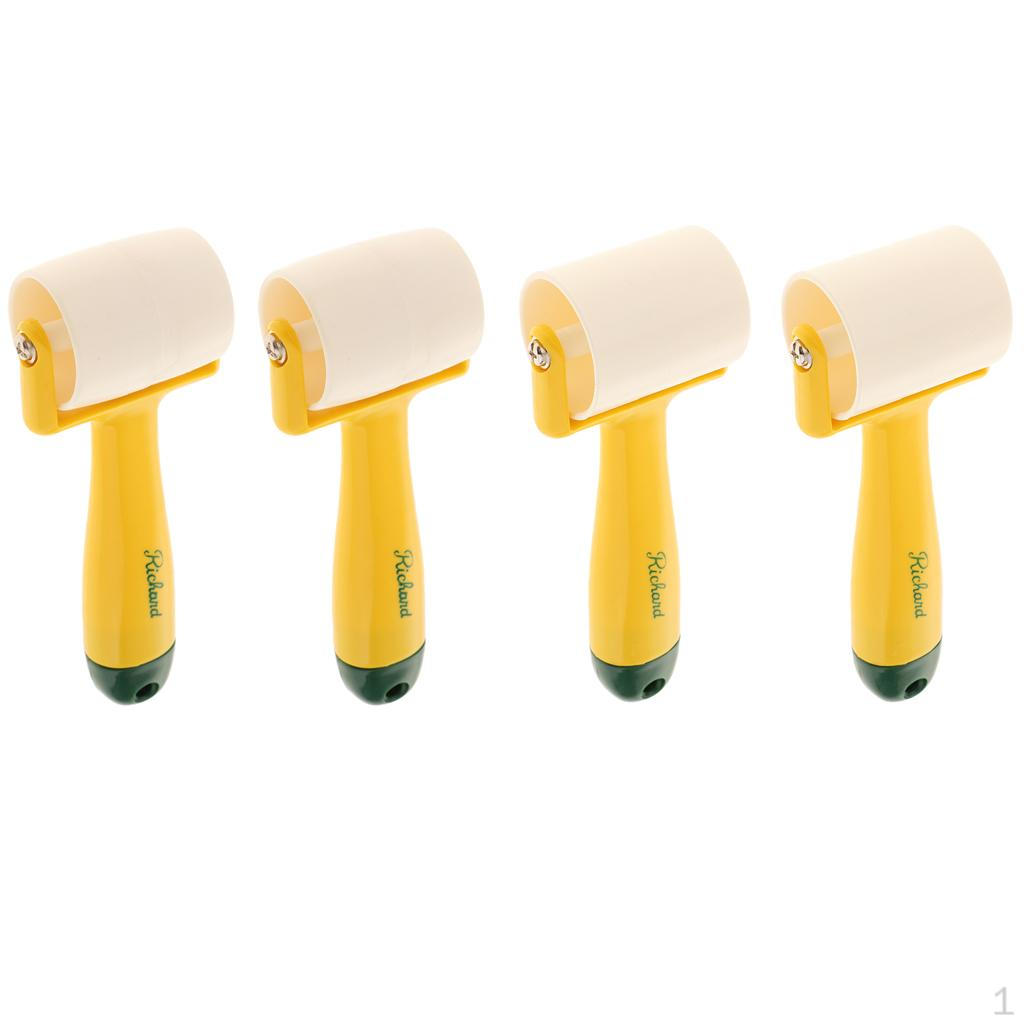 Pack of 4 Seam Roller Home Decoration Flat Hand Installation Tool Quality Material