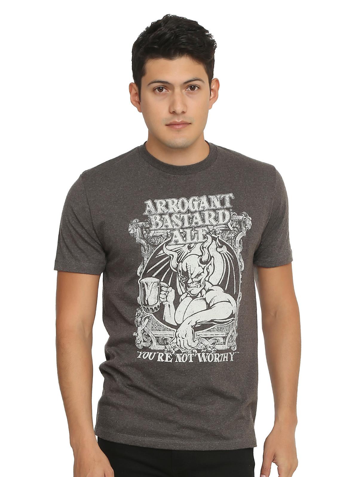 Stone Brewing Co. Arrogant Bastard Ale Logo T-Shirt S