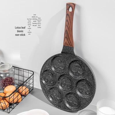Antihaft-Guss Smiley Waffel- & Pfannkuchenpfanne