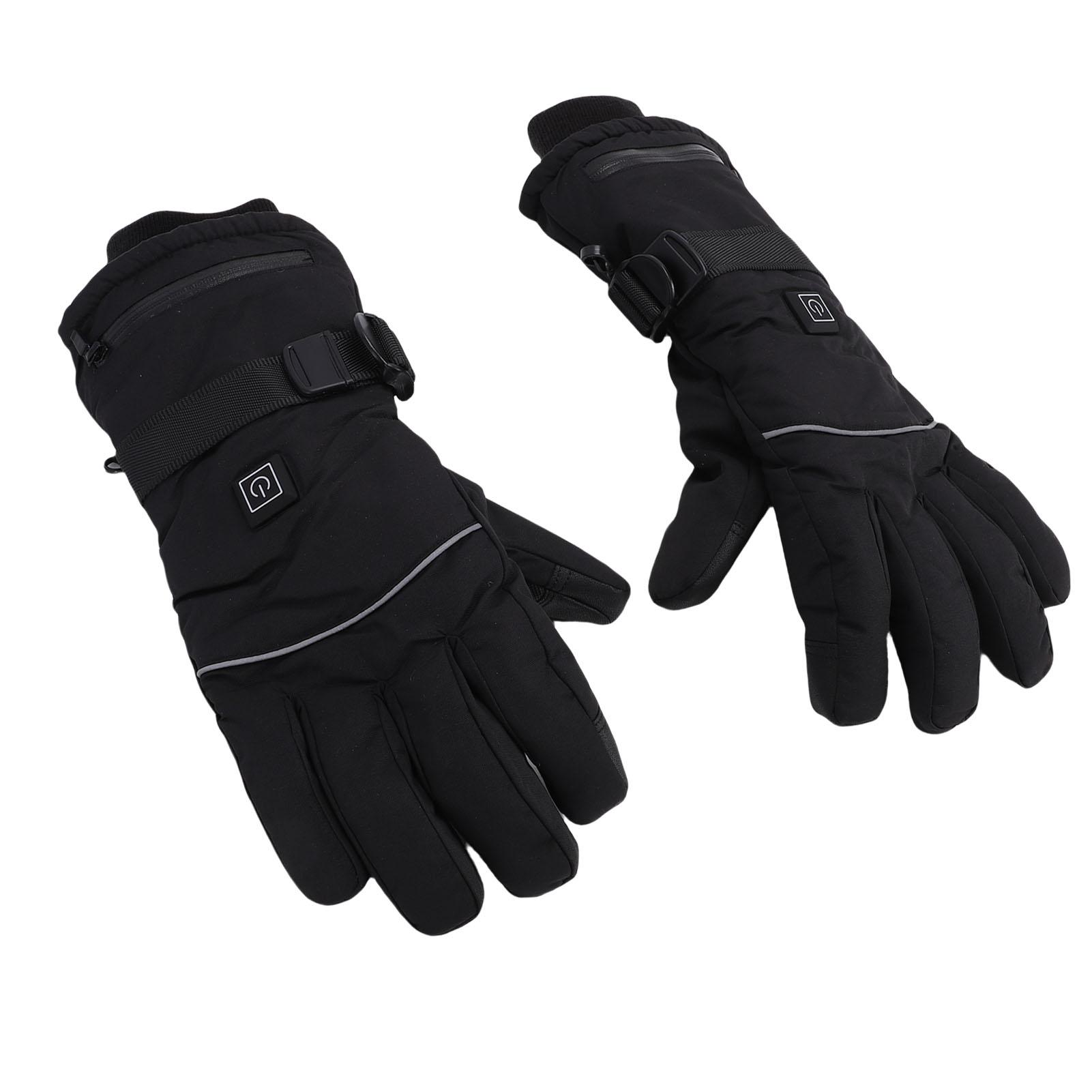 

Нагрівальні рукавички для чоловіків і жінок PU Нейлон 3 режими Перезаряджувані Сенсорний екран Рукавички з електропідігрівом з 2