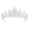 The Bride's Headwear  Crown  Handcrafted Rhinestone Headband Simple and Elegant Princess Crown Wedding Dress and Evening Gown Accessories