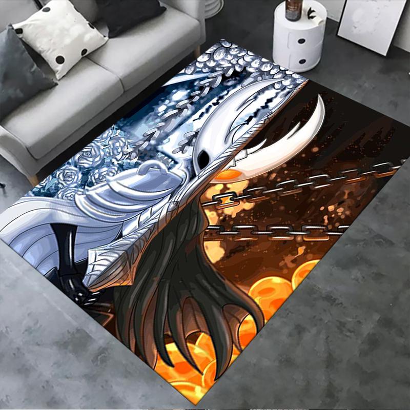 2025 New Hollow Knight Carpet Rug for Living Room Bedroom Home Sofa Decoration,Kids play Non-slip Floor Mat 42