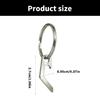 Multifunction Mini Keychain Gadgets Opener Pendant with Keyring Alloy Small Pocket Beer Bottle Opener