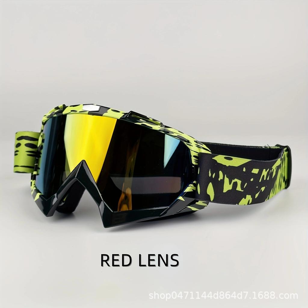 Goggles Riding Glasses Outdoor Motorcycle Off-Road Goggles ATV Men's and Women's Mountain Bike Bike Windshield Lenses