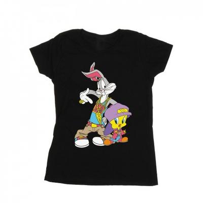 Womens/Ladies Bugs And Tweety Hip Hop Cotton T-Shirt