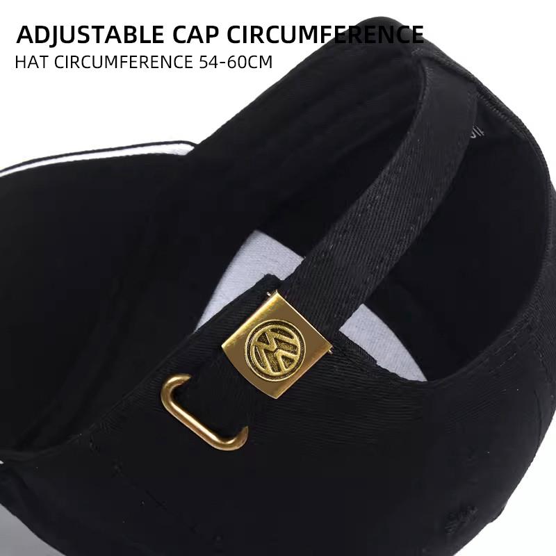 2026 Hot For VW VOLKSWAGEN Car Duck Tongue Cap For Volkswagen VW GOLF Polo Tiguan PASSAT 3D Hat F1 Baseball Cap Hat Adjustable C