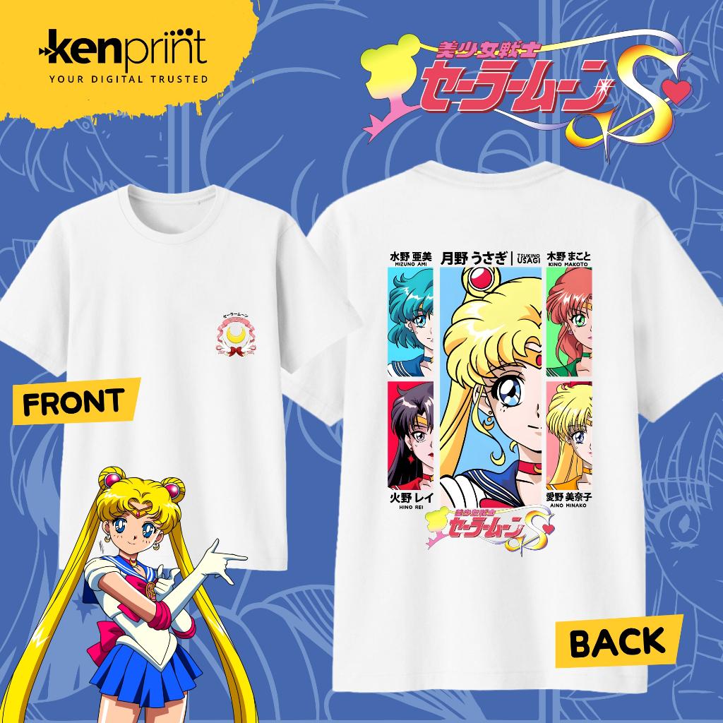 

2026 Cotton Sailor Moon Lost Americana Y2K T-Shirt Men High Quality Casual Parent-child Cotton Soft Fashion Comfortable Tee ... S разноцветный