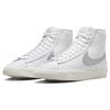 Nye Nike Blazer Mid 77 Essential Hvit Metallisk Sølv Dame DQ7574-100