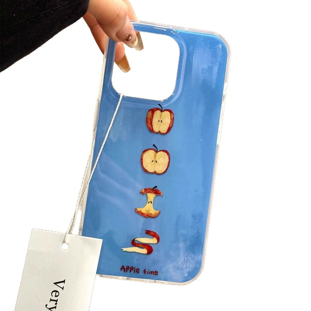 Fun Graffiti Apple Suitable for Iphone15 Couples 16ProMax Mobile Phone Case 13 Apple 14P Pendant