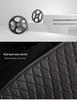 Universal Leather Car Seat Cushion Set with Backrest, Tie-Free Design, Four Seasons Use