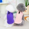Nordic Style Fleece Dog Sweater with Leash - Warm Casual Pet Apparel for Autumn and Winter