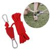 Tent Rope Hanger Adjusted Internal Gear Ratchets Liftings Pulleys Lanyards Plant Growth Tent Lanyards with Carabiner