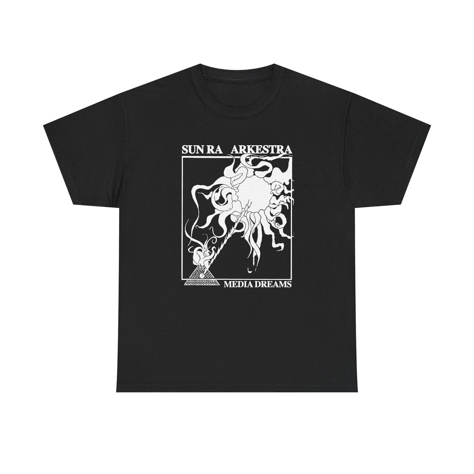 Sun Ra Arkestra Media Dreams Shirt, Afrofuturism Jazz Tee, Avant Garde Jazz Band Shirt, Experital Jazz Music Tee 160