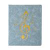 Flexible Loose Leaf Music Score Folder 20 Pages A4 Sheet Music Clip  Note Folder