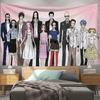 NANA Anime Collage Tapestry Living Room Bedroom Esports Room Wall Hanging Japanese Punk Manga Home Decoration