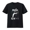 MGLA Übungen in der Vergeblichkeit Gotischer Aufdruck Schwarzes Herren T-Shirt Große Größe vintage Gewaschen Weiches Streetwear Top Für den Alltag