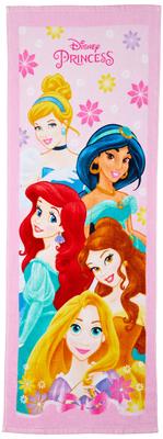 Marushin Junior Bad Disney Prinzessin Blume 2125017100 Handtuch, Schleife, Rosa,