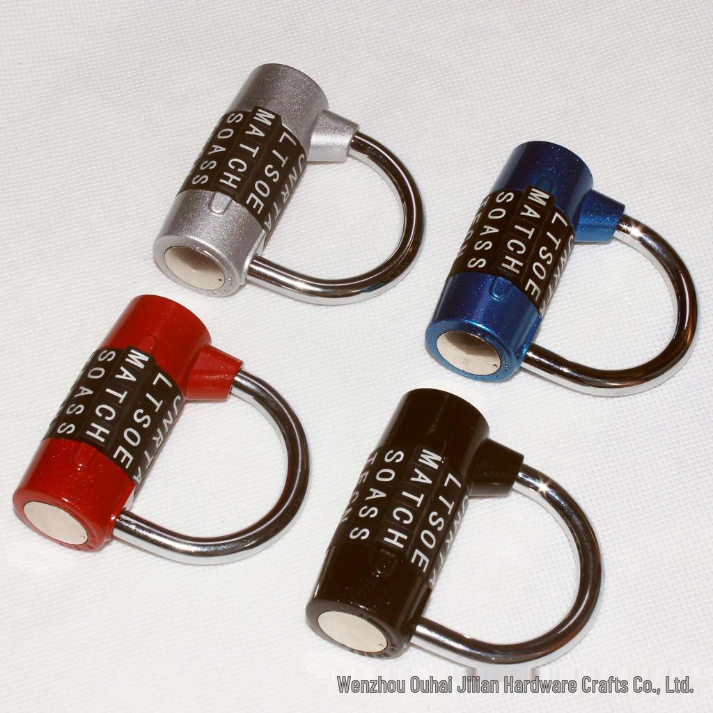 5-Digit Large Letter Combination Lock for Gym Lockers & Escape Rooms