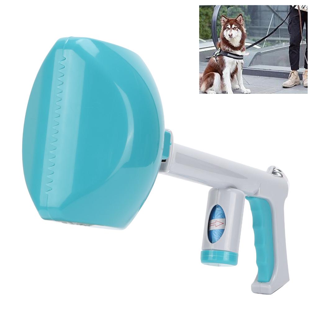 Long Handle Portable Dog Pooper Scooper Clean and Hygienic Pooper Scooper for Large and Small DogsL