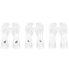 1 Pair Reusable Translucent Pvc Kitchen Cleaning Waterproof For Dishwashing Household Tasks Washing Gloves Kitchen Gloves