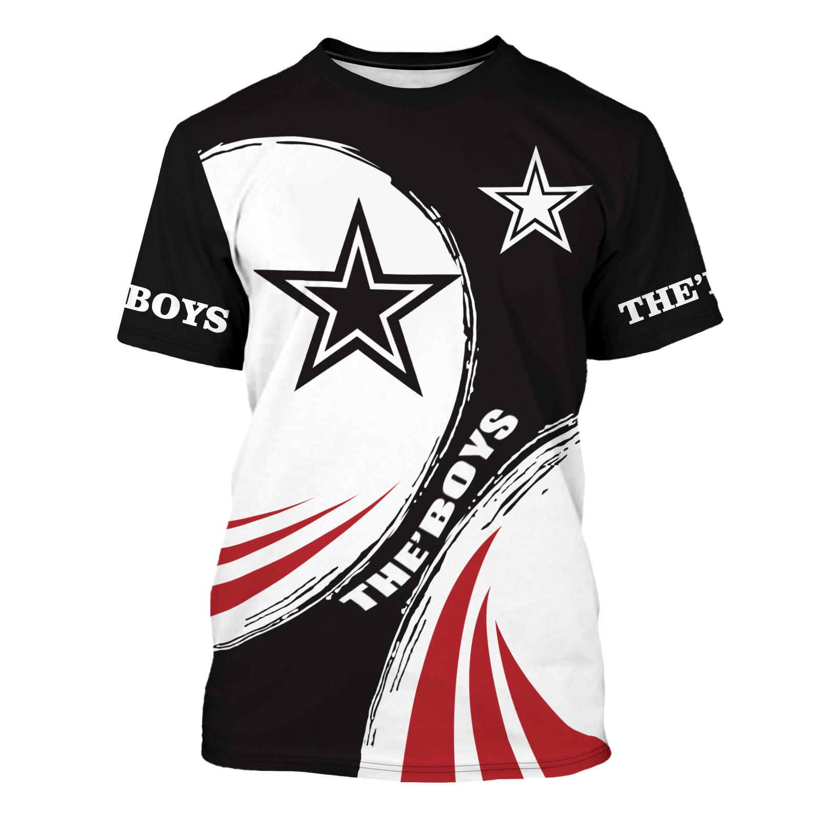 

Новая серия футболок с логотипами команд НФЛ для мужчин, с коротким рукавом, с 3D-цифровой печатью, с круглым вырезом, футболка «Игольное ушко» 6XL