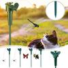 Flatternende Solar-Libellen Gartenstecker Fliegende Bewegliche Libelle Wasserdichter Dekorativer Stake für Hausgartenweg Landschaft