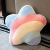 INS HOT Candy Color Cloud Star Plush Pillow Colorful Rainbow Crown Pillow Cushion Sofa Home Decoration Throw Pillow Toy