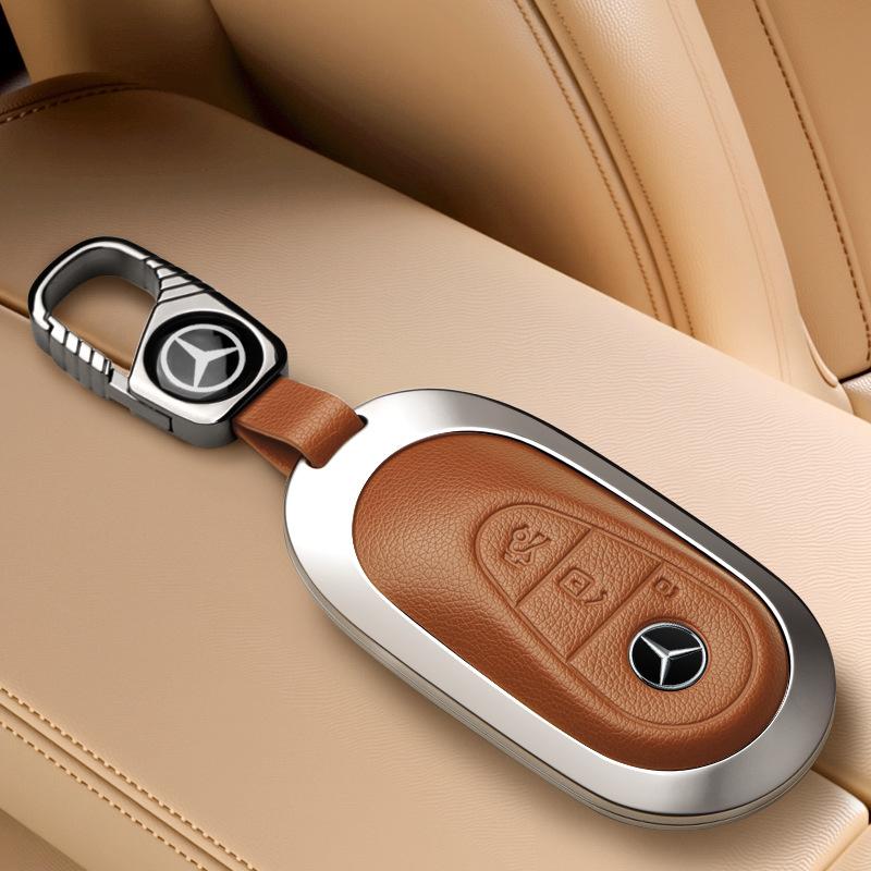 Applicable To 25 Mercedes-Benz Glc300l Key Set New C260l Men's C200l Shell Buckle S450 Bag E300L Car Eqe