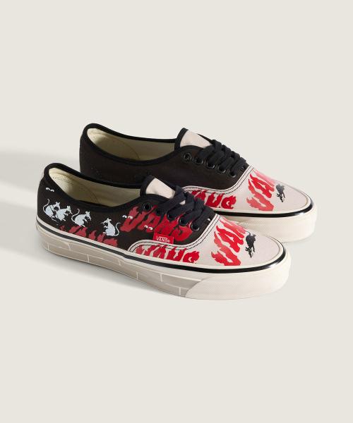 Vans Premium Authentic 44 LX - Taupe Mist:Faded Black VN000EAKG2M1