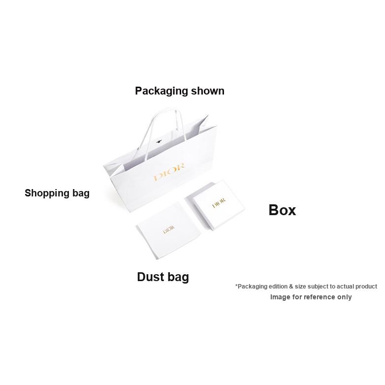 Dior Allover-Logo Reißverschluss Schräges Jacquard-Körnerleder Kulturtasche Herren Kulturtasche Beige Schwarz 2ESCA494YKY-H27E