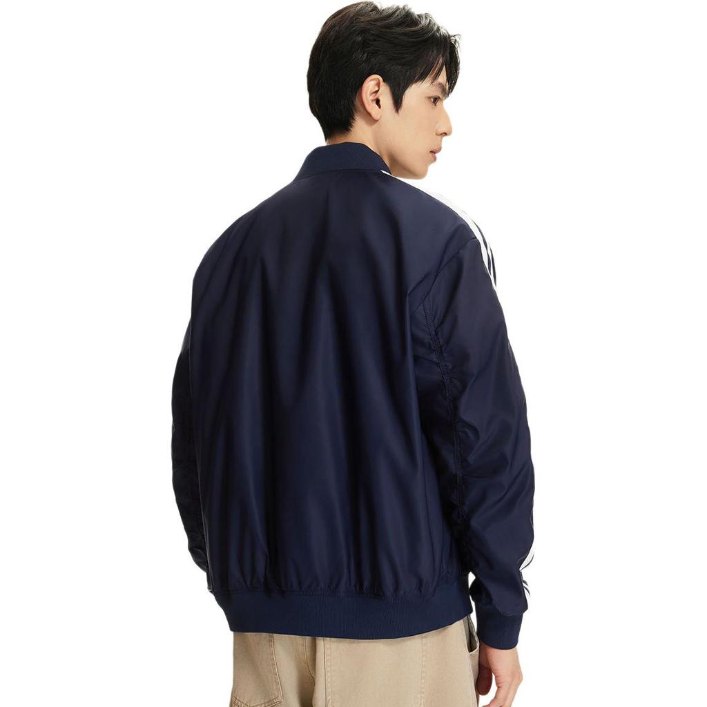 Li-Ning Sport Lifestyle Series Baseball Collar Couple Jacket Unisex Jacket AJDW231-2