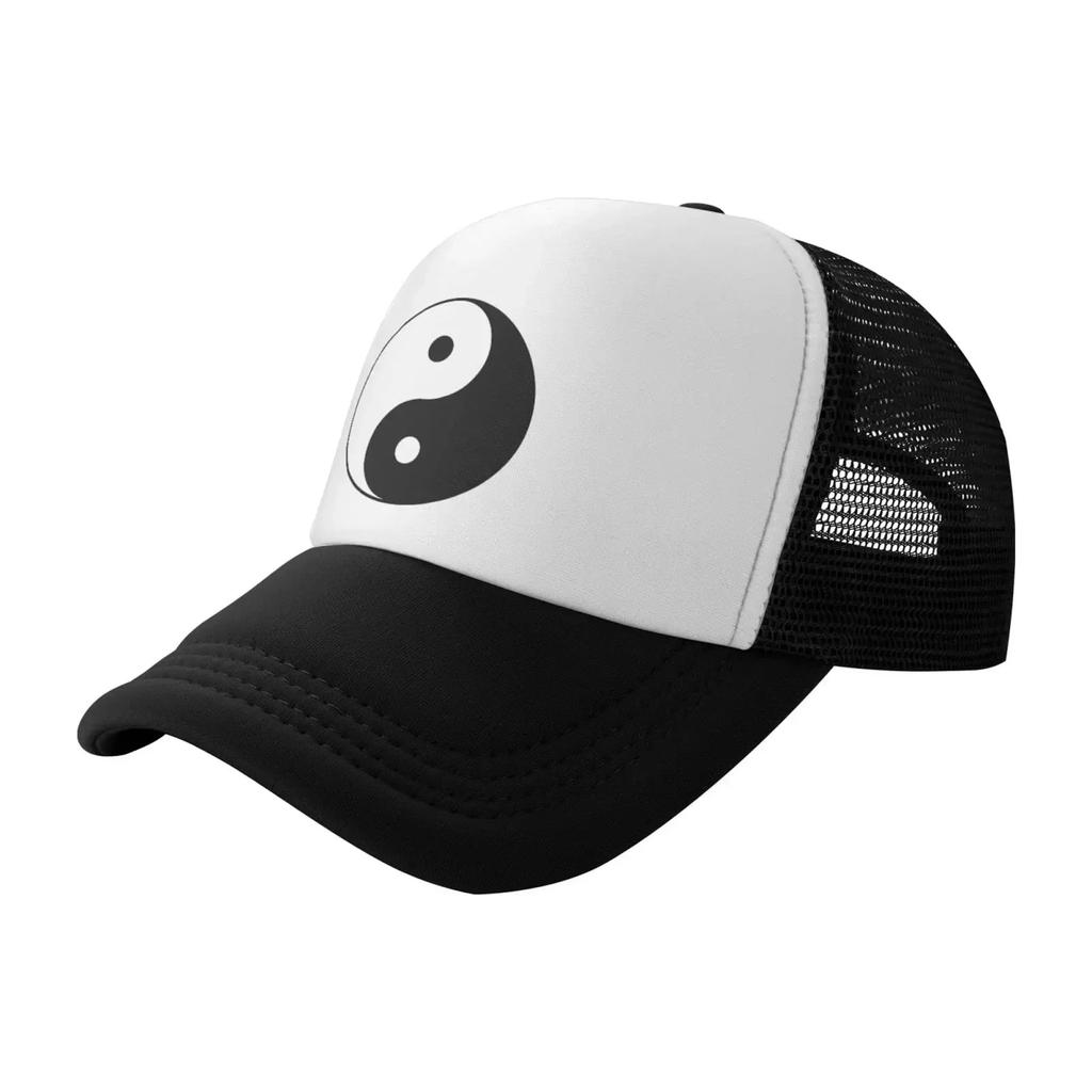 Tai Chi Yin Yang Trucker Hat Mesh Baseball Snap Back Cap for Unisex Or Women Outdoors